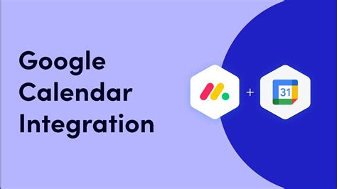Monday Google Calendar Integration